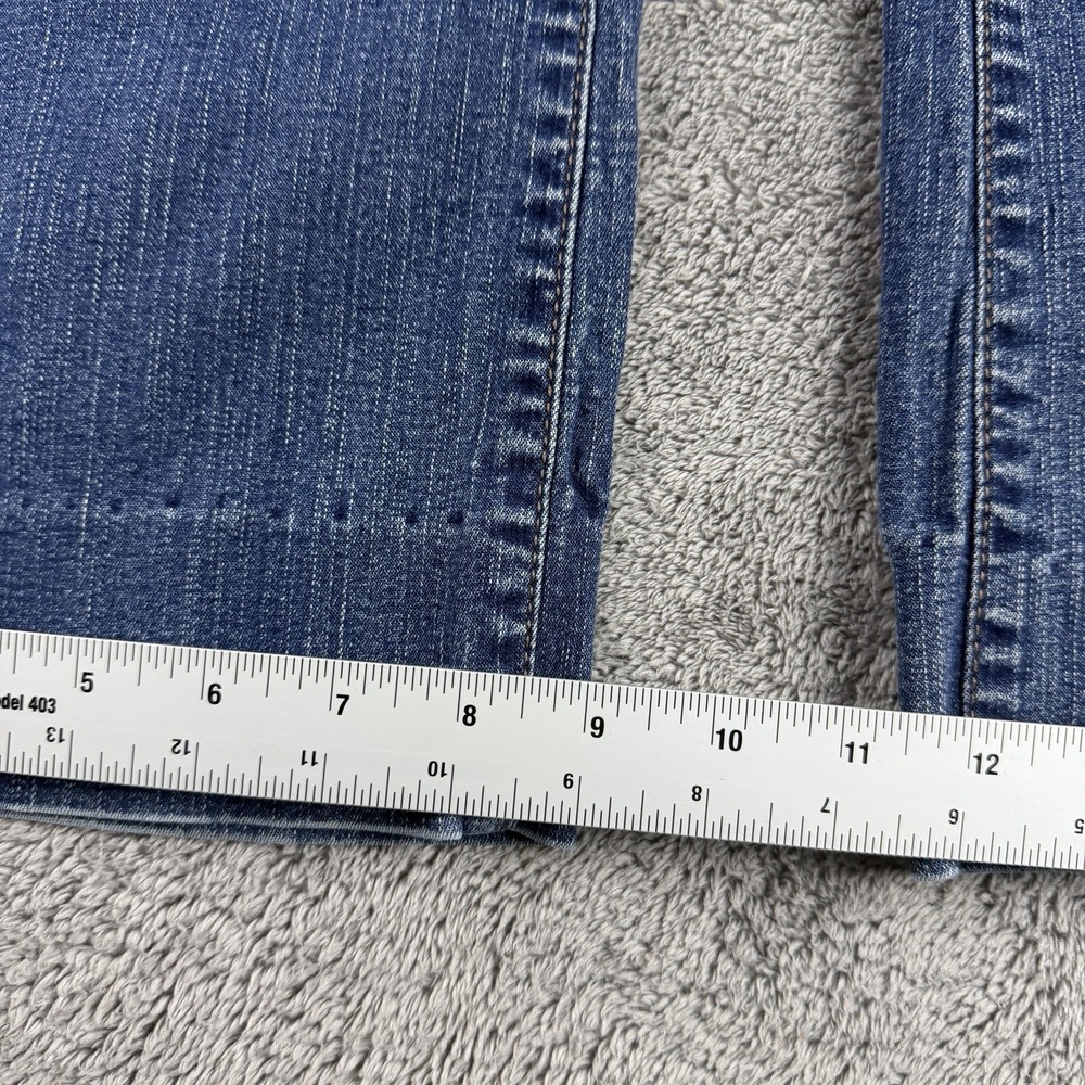 Levis 512 Perfectly Slimming Boot Cut Jeans Womens 30x27 Blue Medium Wash - Picture 9 of 15